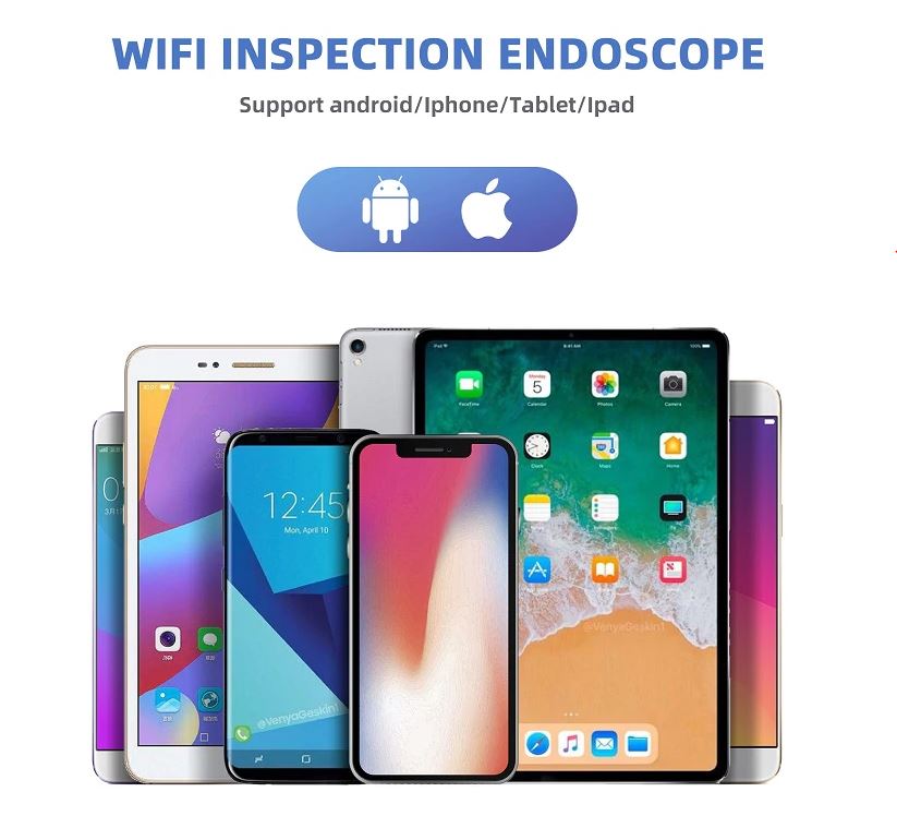 Wi-Fi эндоскоп бороскоп устройства 1