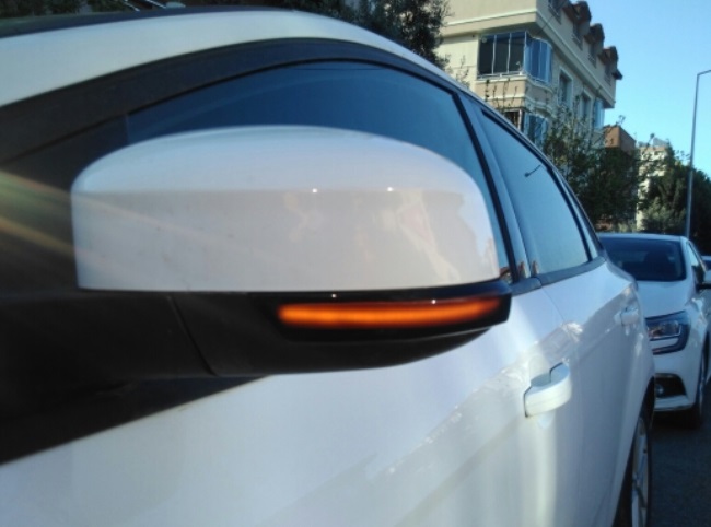 светодиодный поворотник на зеркало заднего вида для Ford Focus 2 3 Mk2 Mk3 Mondeo Mk4 